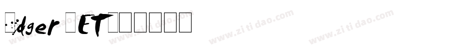 Smudger LET字体转换